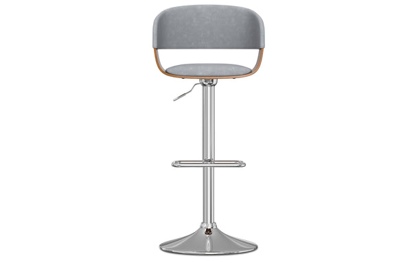 Simpli Home Bar Stool In Vegan Leather
