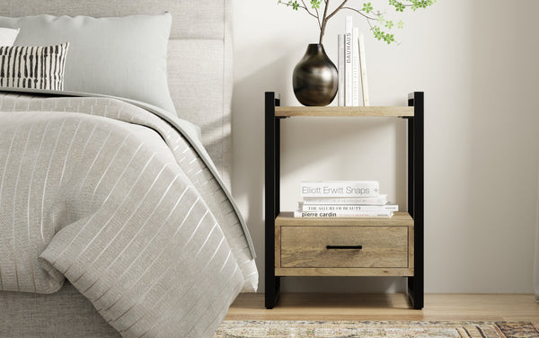 Simpli Home Bedside Table
