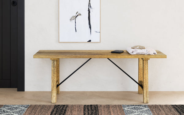 Simpli Home Bench In Mango