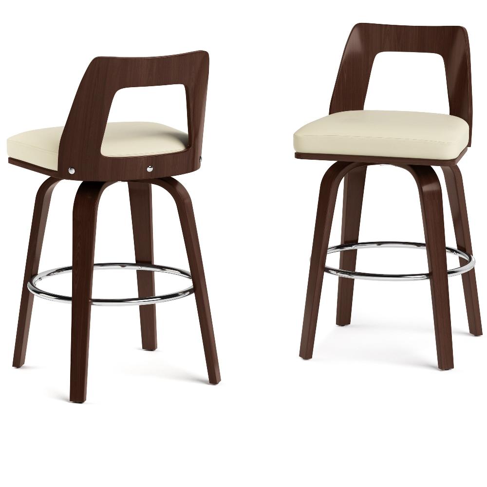 simpli home Bentwood Counter Height Stool (Set of 2)