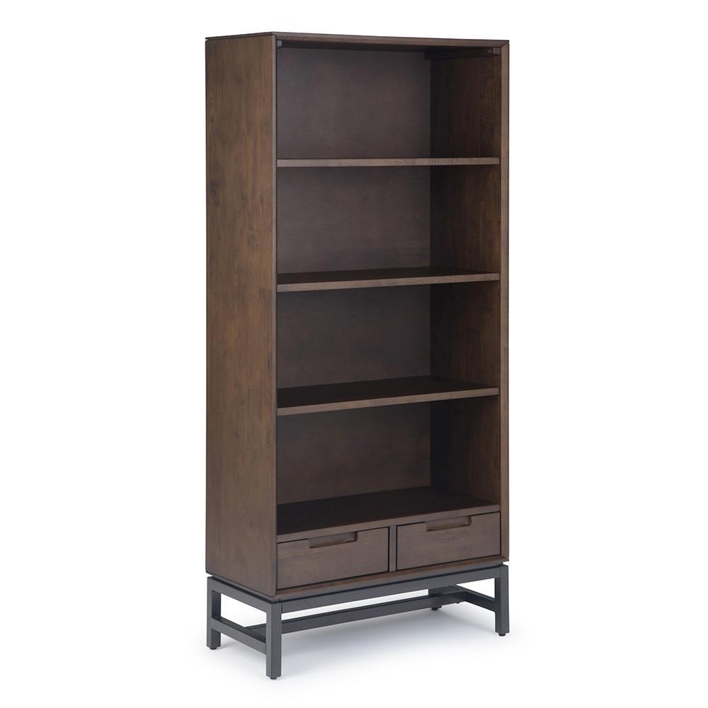 simpli home Bookcase in Rubberwood