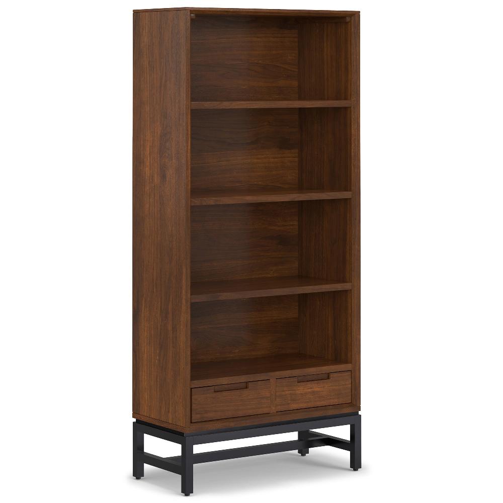 simpli home Bookcase in Walnut