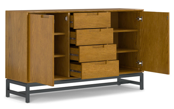 Simpli Home Buffet In Oak