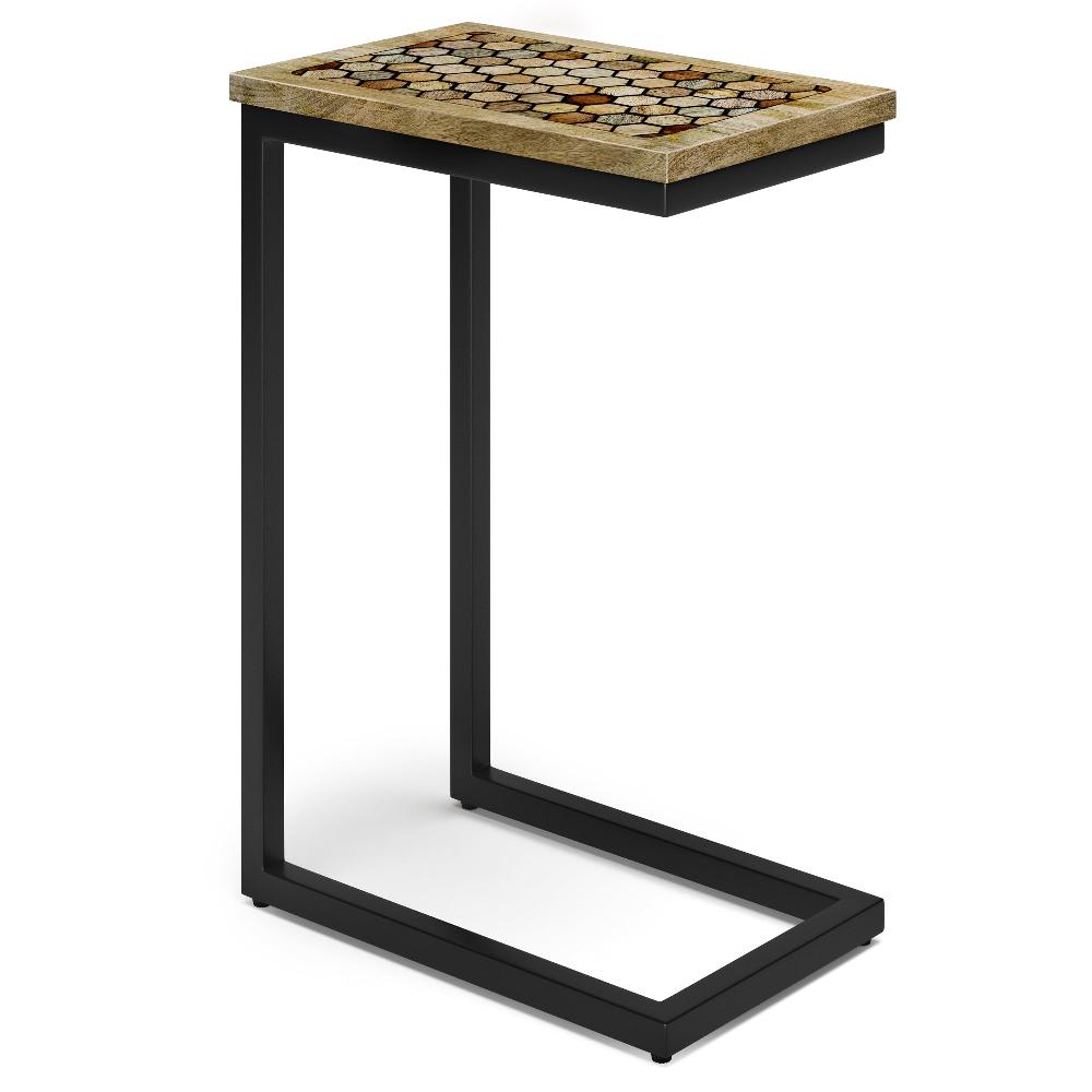 simpli home C Side Table in Mango