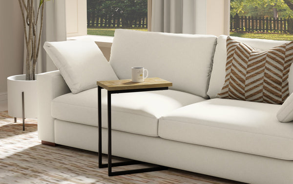 Simpli Home C Side Table With Inlay