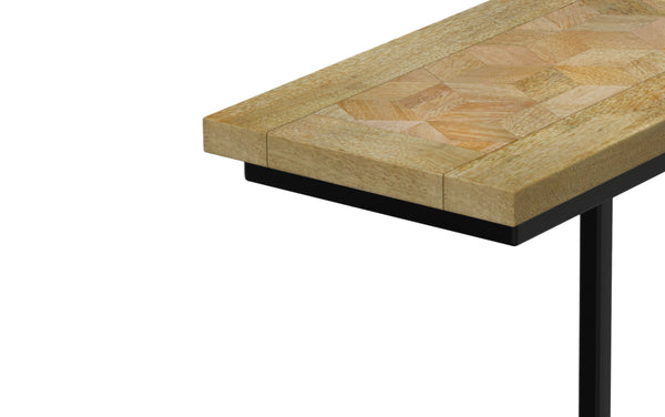 Simpli Home C Side Table With Inlay