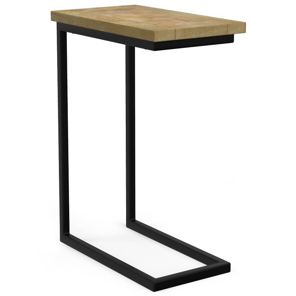 simpli home C Side Table with Inlay