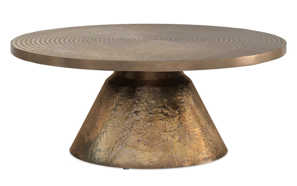 Simpli Home Cast Aluminum Coffee Table