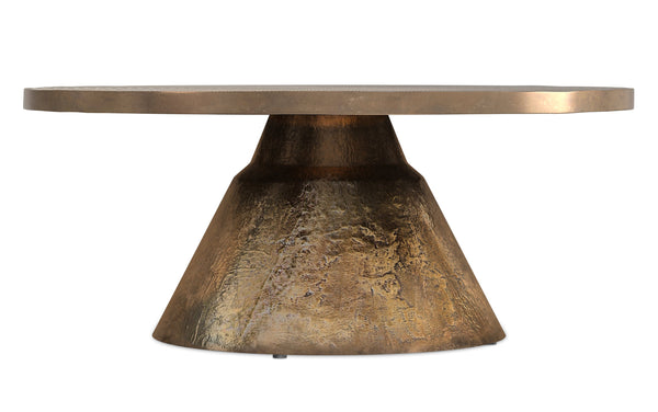 Simpli Home Cast Aluminum Coffee Table