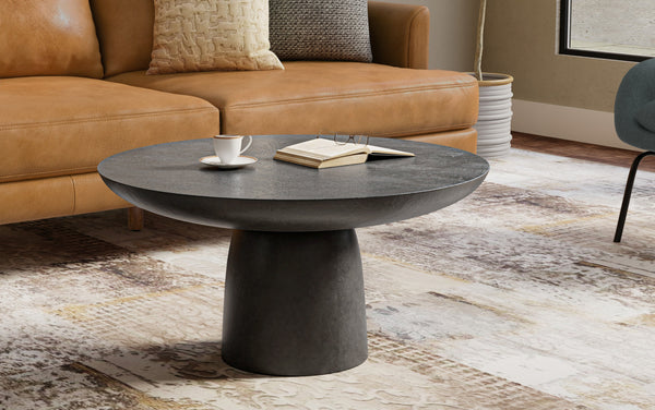 Simpli Home Cast Aluminum Coffee Table