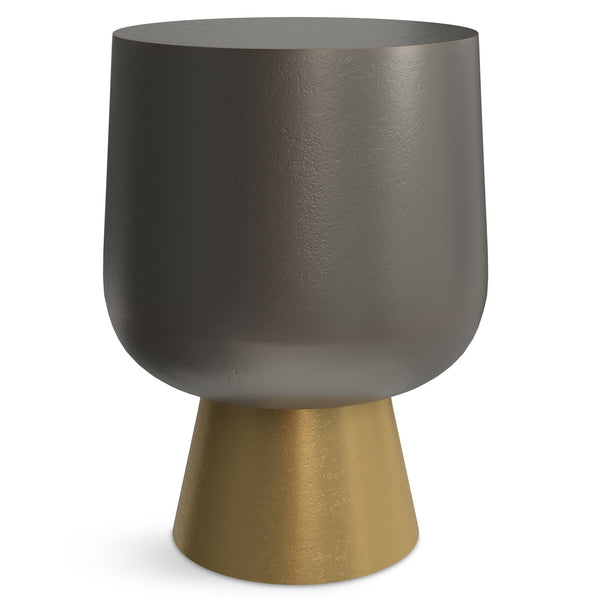 Simpli Home Cast Aluminum Side Table