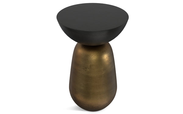 Simpli Home Cast Aluminum Side Table