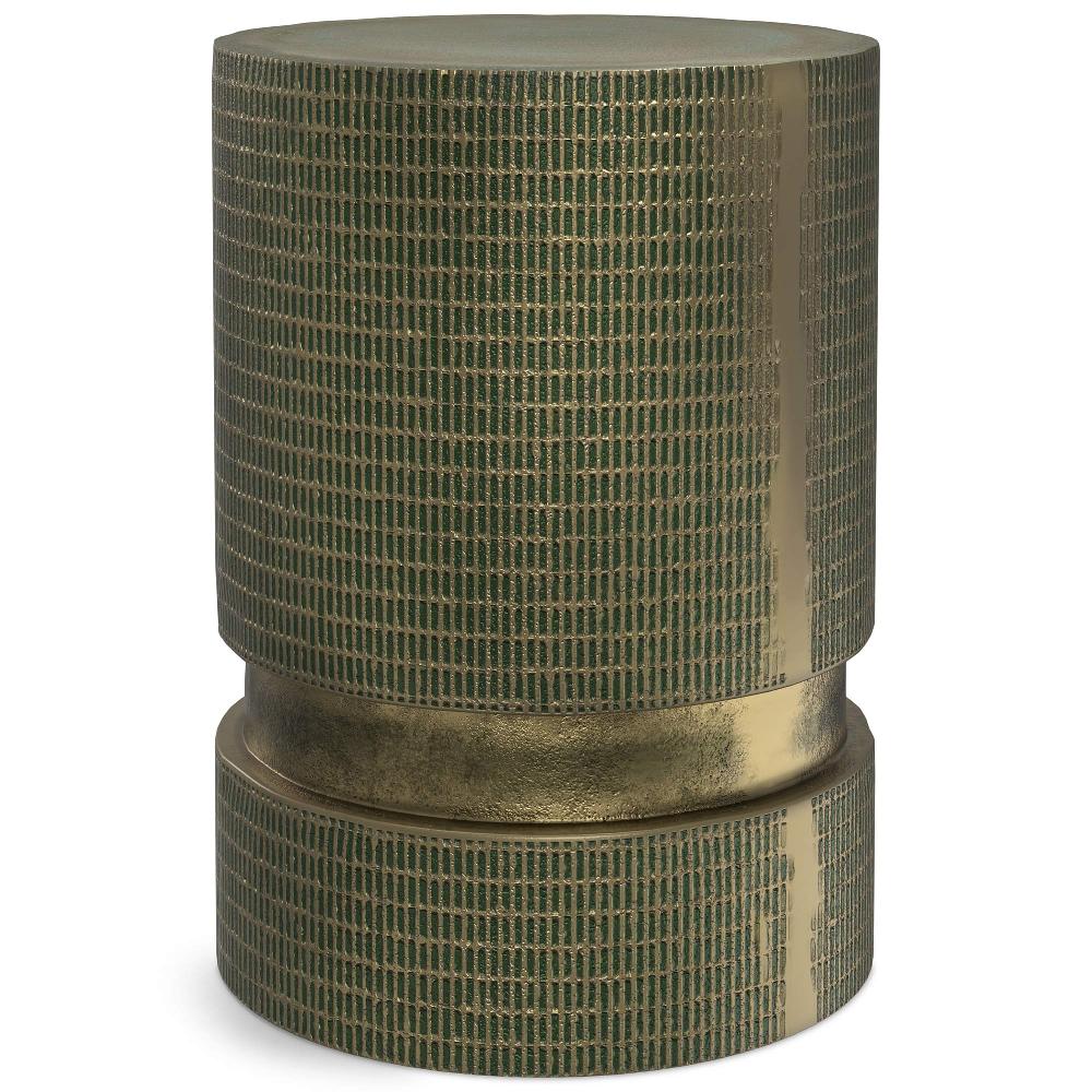 simpli home Cast Aluminum Side Table