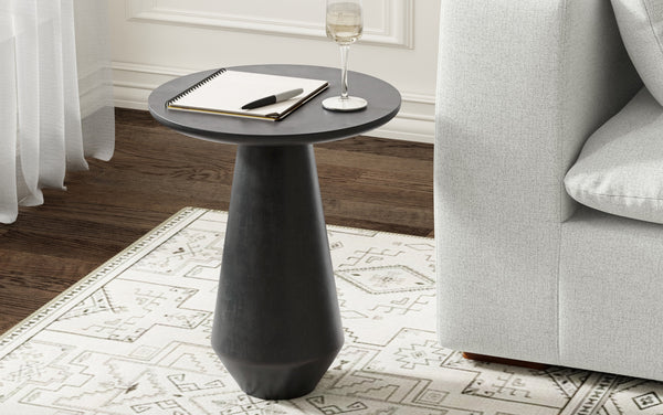 Simpli Home Cast Aluminum Side Table