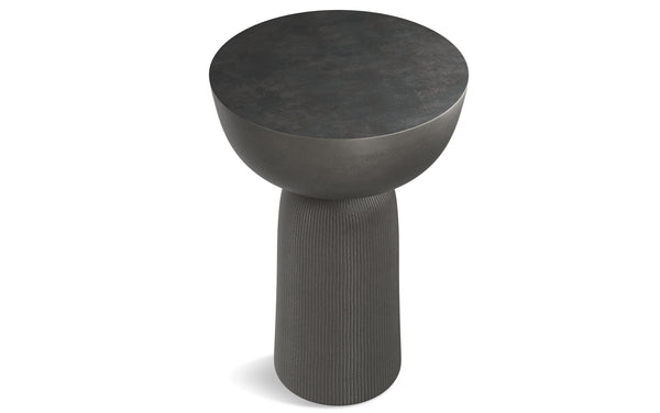 Simpli Home Cast Aluminum Side Table