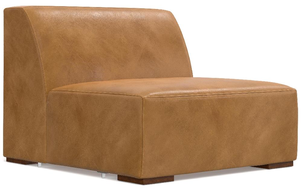 simpli home Center Module in Genuine Leather