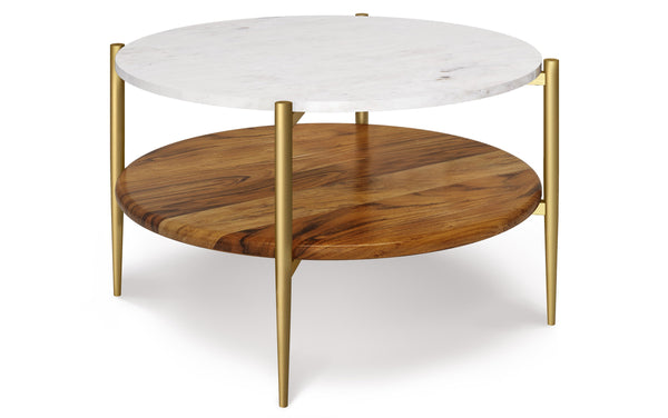 Simpli Home Coffee Table In Acacia