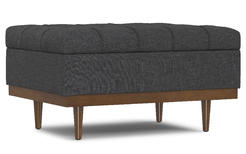 simpli home Coffee Table Storage Ottoman in Linen
