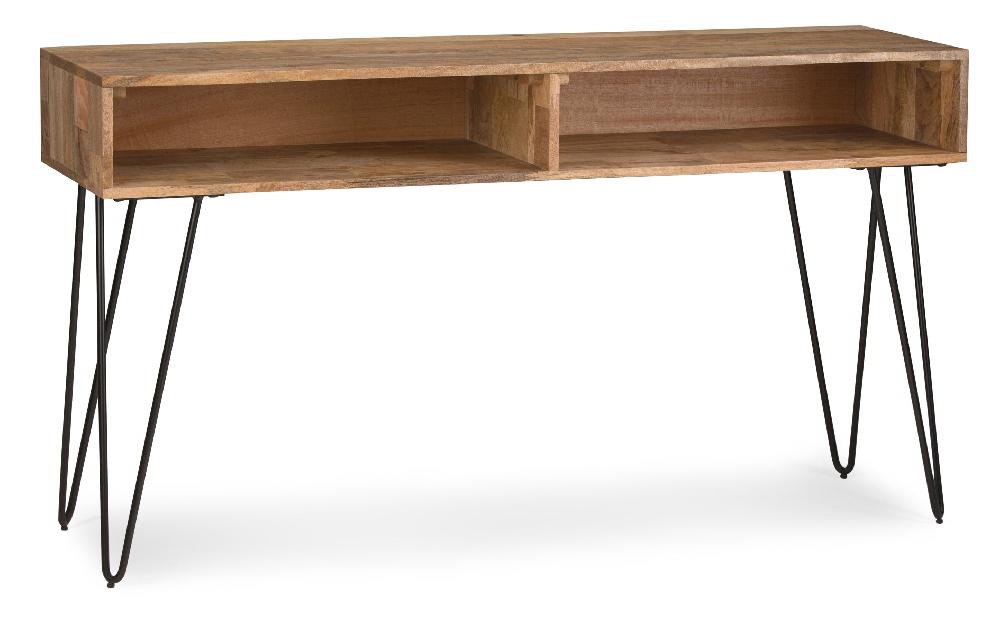 simpli home Console Sofa Table in Mango