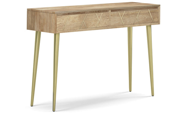 Simpli Home Console Table In Mango