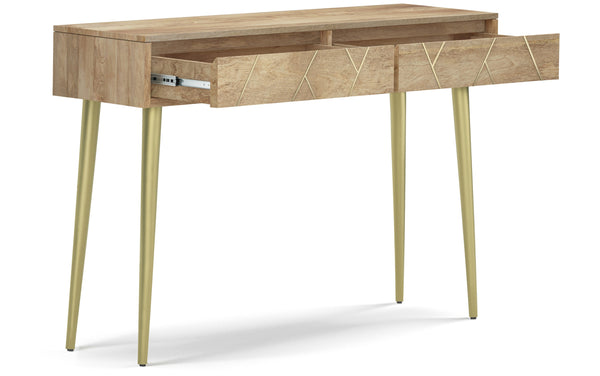 Simpli Home Console Table In Mango