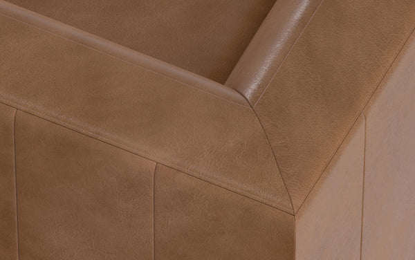 Simpli Home Corner Module In Genuine Leather