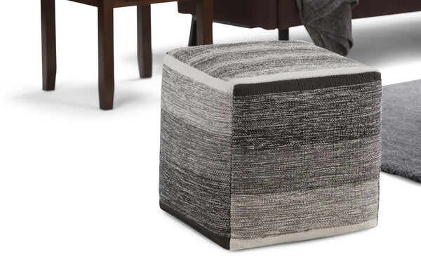 Simpli Home Cube Pouf