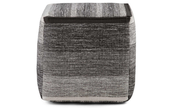 Simpli Home Cube Pouf