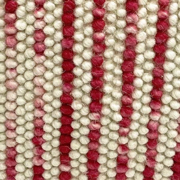 Simpli Home Cube Pouf In Maroon