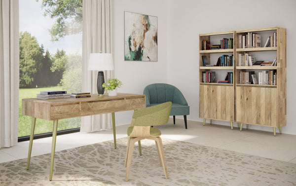 Simpli Home Desk In Mango