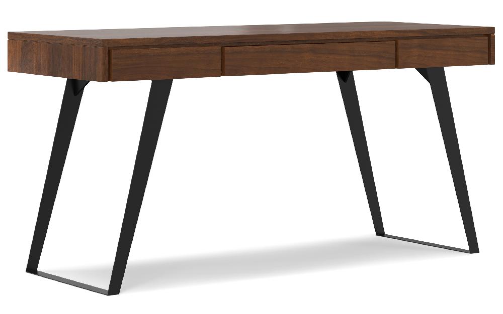 simpli home Desk in Walnut