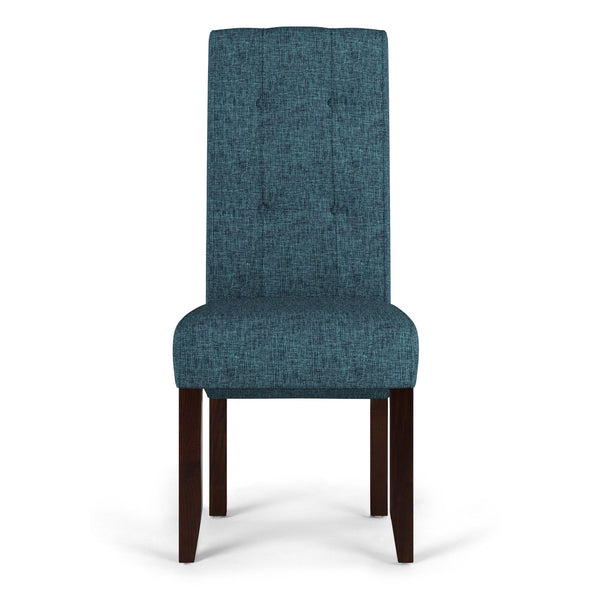 Simpli Home Dining Chair In Denim Blue