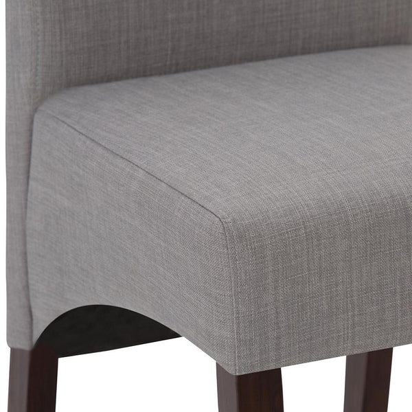 Simpli Home Dining Chair In Linen Style Fabric