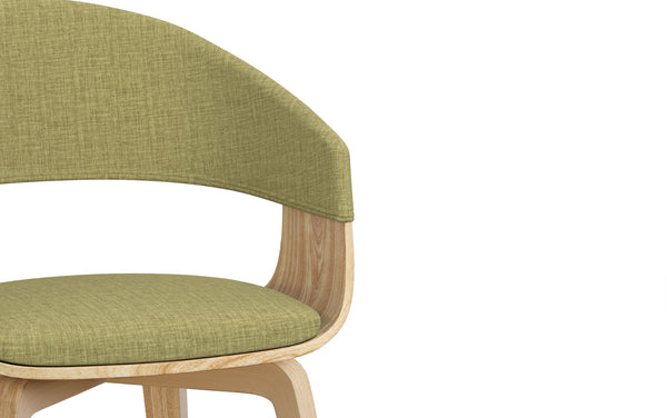 Simpli Home Dining Chair In Linen Style Fabric