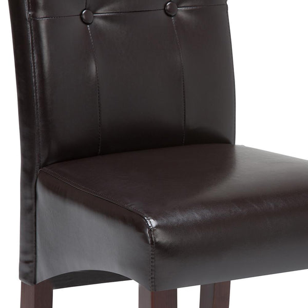 Simpli Home Dining Chair In Tanners Brown (Set Of 2)
