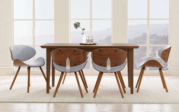 Simpli Home Dining Chair In Vegan Leather