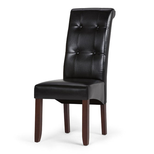 Simpli Home Dining Chair In Vegan Leather (Set Of 2)