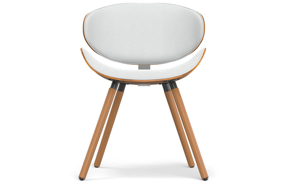 Simpli Home Dining Chair In White