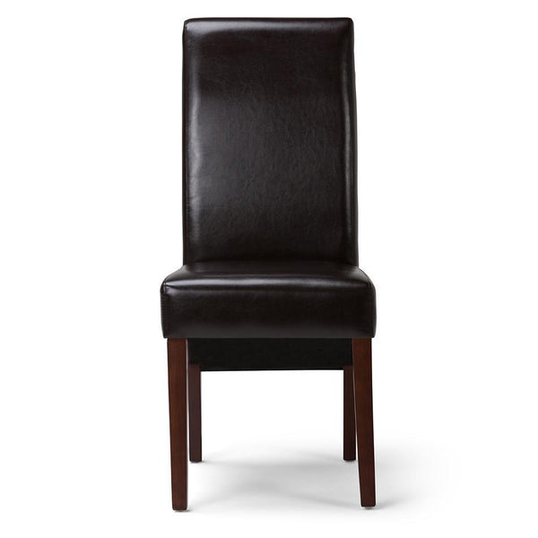 Simpli Home Dining Chair (Set Of 2) In Vegan Leather