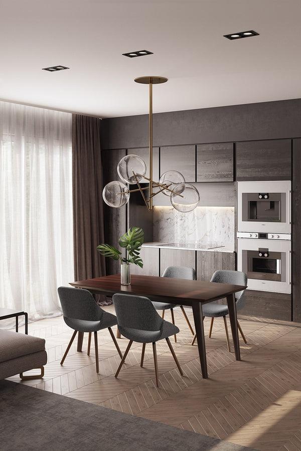 Simpli Home Dining Table In Rubberwood