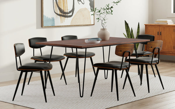 Simpli Home Dining Table In Umber Brown