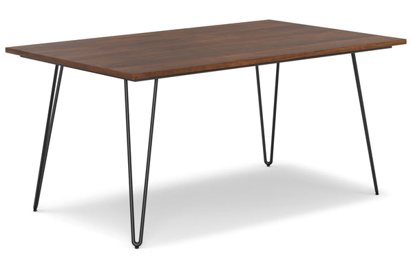 Simpli Home Dining Table In Walnut