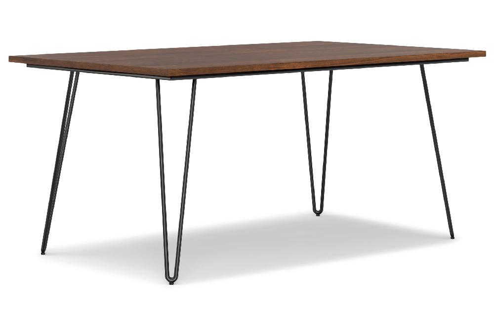 Simpli Home Dining Table In Walnut