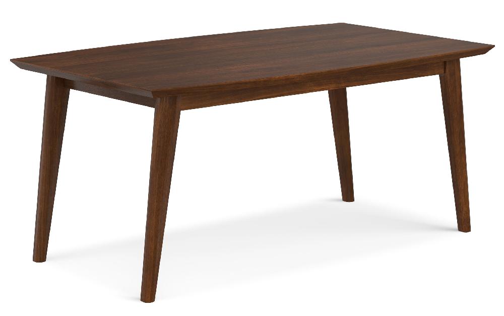 simpli home Dining Table in Walnut