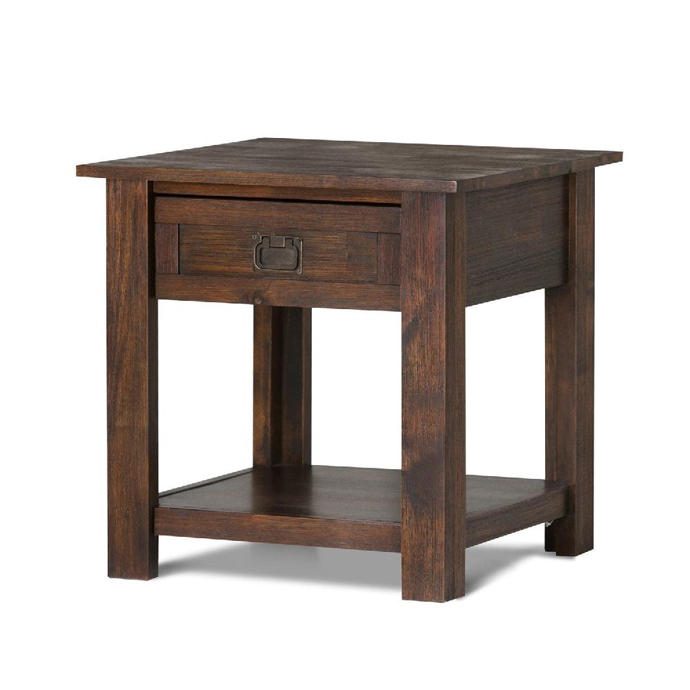 simpli home End Table in Acacia