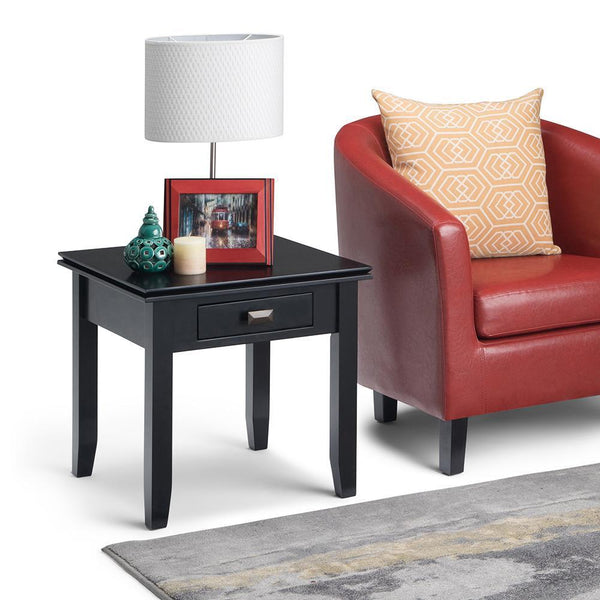 Simpli Home End Table In Black