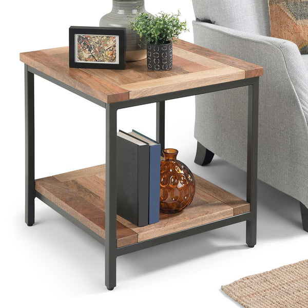 Simpli Home End Table In Mango