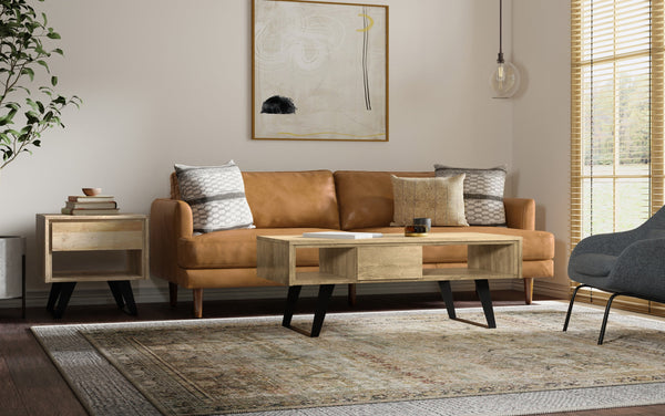 Simpli Home End Table In Mango