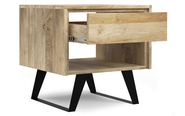 Simpli Home End Table In Mango