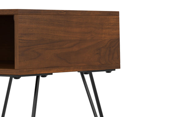 Simpli Home End Table In Walnut